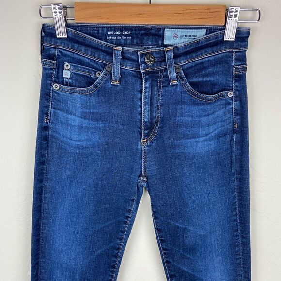 AG ‘The Jodi Crop’ High-Rise Slim Flare Jeans - Picture 4 of 8